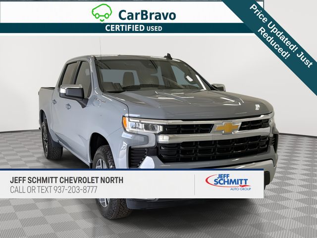 Slate Gray Metallic 2024 Chevrolet Silverado 1500 Pickup Truck Four-Wheel Drive 8-Speed Automatic