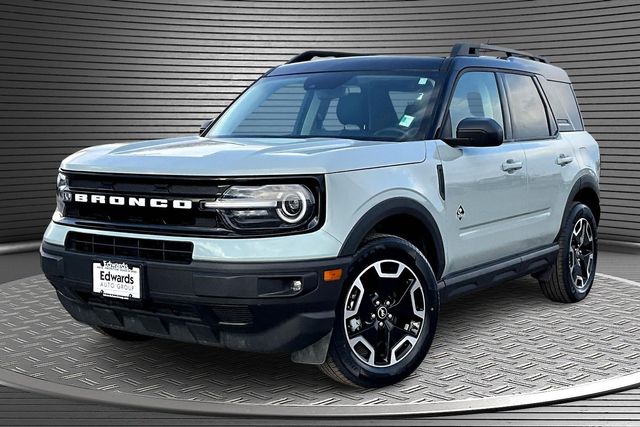 Cactus Gray 2024 Ford Bronco Sport Outer Banks AWD SUV / Crossover All-Wheel Drive 8-Speed Automatic
