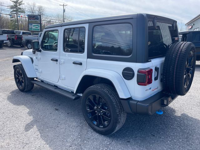 2023 Jeep Wrangler Sahara 4xe - Bright White Clearcoat exterior view 5