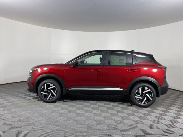 2025 Scarlet Ember Tintcoat/Super Black Nissan Kicks SV FWD SUV