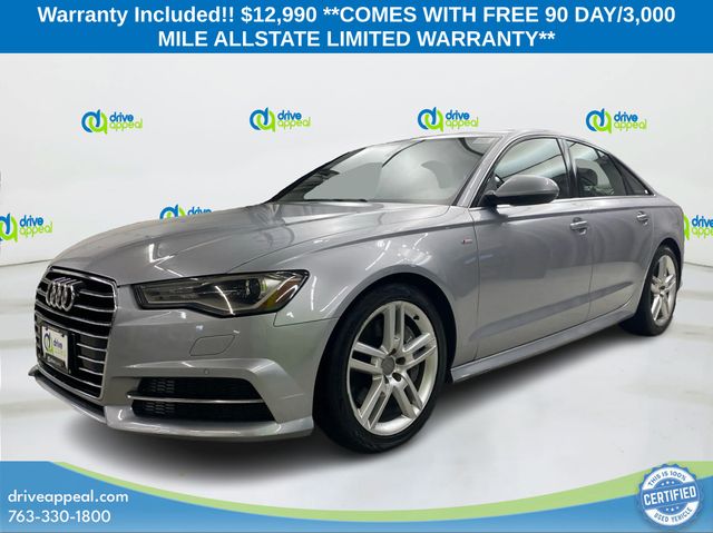 Silver Metallic 2016 Audi A6 2.0T quattro Premium Plus Sedan AWD Sedan All-Wheel Drive 8-Speed Automatic