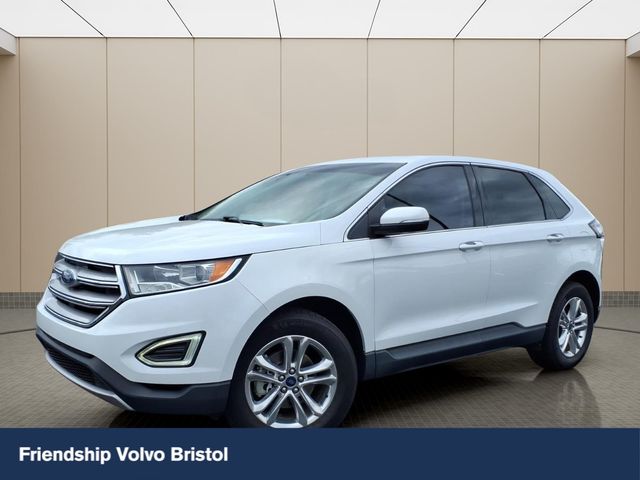 Oxford White 2017 Ford Edge SEL SUV / Crossover Front-Wheel Drive 6-Speed Automatic