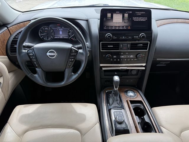 2021 Nissan Armada SL White at Baytown Hyundai