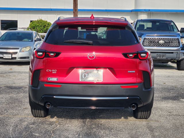 2025 Mazda CX-50 Hybrid Premium Red at Parkway Family Mazda