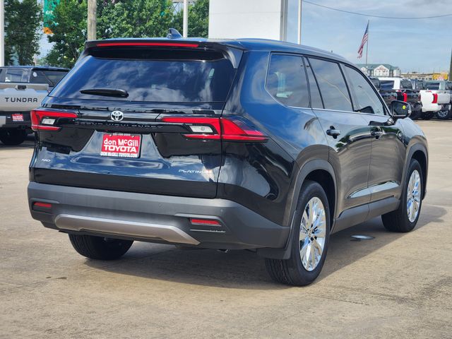 2026 Toyota Grand Highlander Platinum Black at Don McGill Toyota