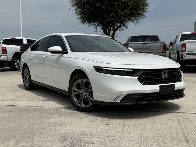 2024 Honda Accord EX White at DeMontrond Auto Country