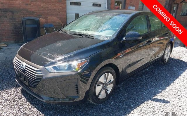 Black Noir Pearl 2018 Hyundai Ioniq Hybrid Hatchback Front-Wheel Drive 6-Speed Dual Clutch