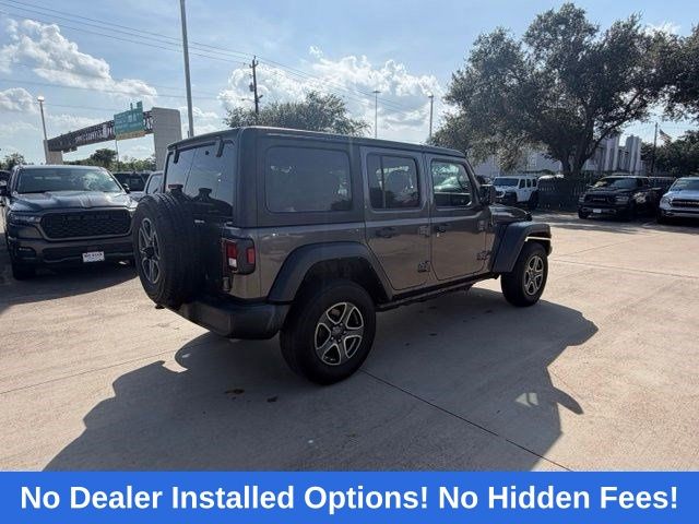 2022 Jeep Wrangler Unlimited Sport S Gray at Don McGill Toyota