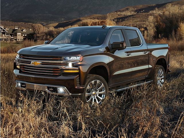 Silver Ice Metallic 2019 Chevrolet Silverado 1500 Pickup Truck 4X2 6-Speed Automatic Overdrive