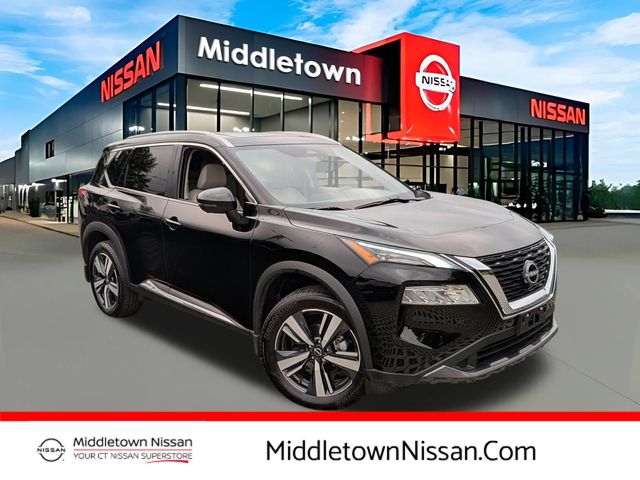 Super Black 2023 Nissan Rogue SUV / Crossover All-Wheel Drive Continuously Variable Transmission
