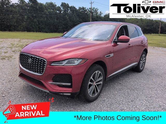Red 2021 Jaguar F-PACE SUV / Crossover All-Wheel Drive 8-Speed Automatic