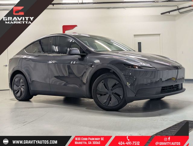 Gray 2026 Tesla Model Y SUV / Crossover Rear-Wheel Drive 1-Speed Automatic