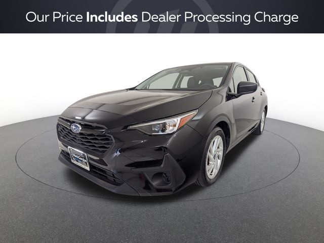 Crystal Black Silica 2024 Subaru Impreza Wagon All-Wheel Drive Continuously Variable Transmission