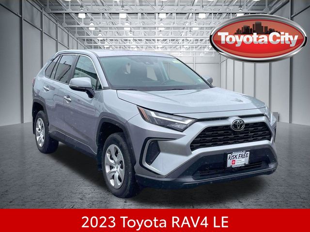 Silver Sky Metallic 2023 Toyota RAV4 SUV / Crossover All-Wheel Drive 8-Speed Automatic