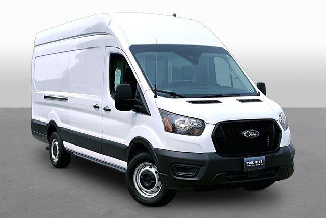Gray 2022 Ford Transit Cargo Van Rear-Wheel Drive 