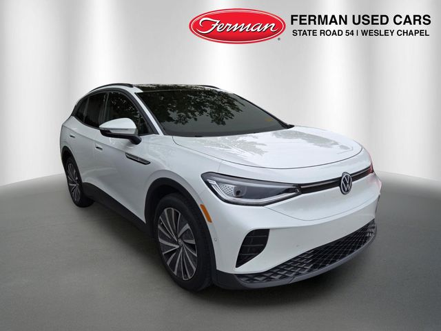 Opal White 2024 Volkswagen ID.4 SUV / Crossover Rear-Wheel Drive Automatic