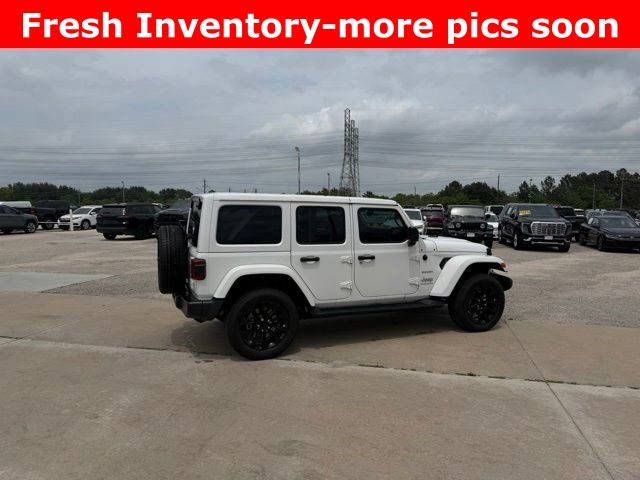 2023 Jeep Wrangler Sahara 4xe White at DeMontrond Gulf Freeway