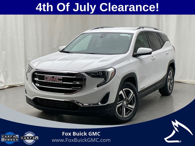 Summit White 2021 GMC Terrain SUV / Crossover Four-Wheel Drive 9-Speed Automatic