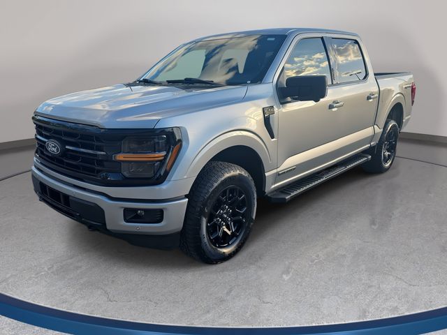 Silver Metallic 2024 Ford F-150 Pickup Truck Four-Wheel Drive Automatic