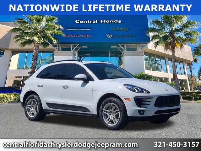 White 2018 Porsche Macan AWD SUV / Crossover All-Wheel Drive 7-Speed Automatic