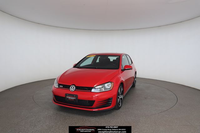 Red 2015 Volkswagen Golf GTI 2.0T SE 2-Door FWD Hatchback Front-Wheel Drive 6-Speed Manual
