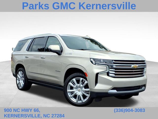 Brown (Beige Metallic) 2021 Chevrolet Tahoe High Country 4WD SUV / Crossover Four-Wheel Drive