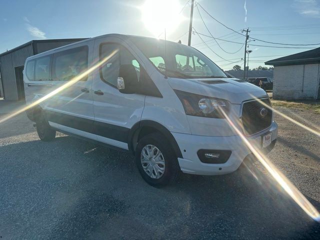 Oxford White 2024 Ford Transit Passenger Van Rear-Wheel Drive