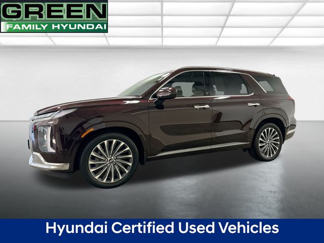 Red (Sierra Burgundy) 2024 Hyundai Palisade SUV / Crossover All-Wheel Drive 8-Speed Automatic