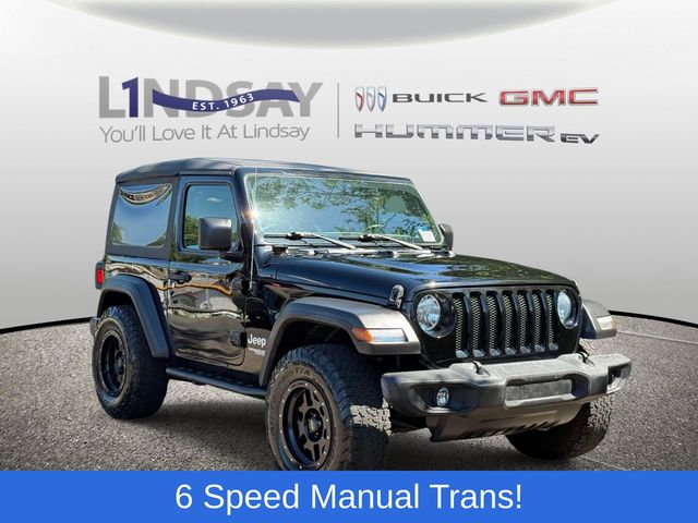 Black Clearcoat 2021 Jeep Wrangler SUV / Crossover Four-Wheel Drive 6-Speed Manual