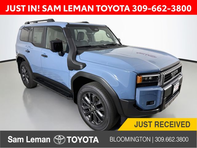 Blue 2027 Toyota Land Cruiser SUV / Crossover Four-Wheel Drive 8-Speed Automatic