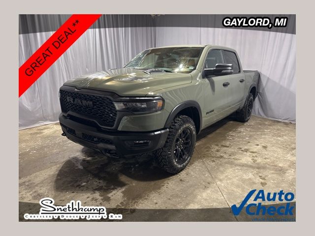 Canyon Lake 2026 RAM 1500 Rebel Crew Cab 4WD Pickup Truck Four-Wheel Drive 8-Speed Automatic