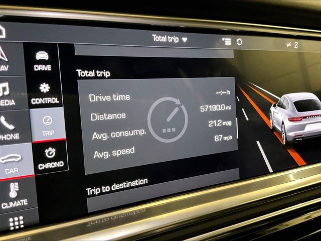 2019 Porsche Panamera GTS White at Klick Lewis Buick Chevrolet
