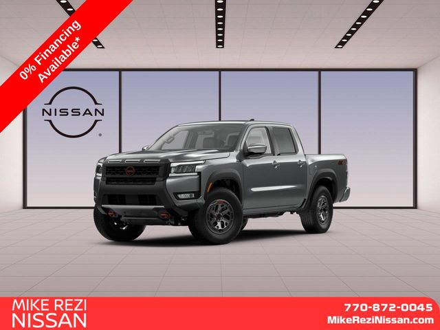 Gray (Gun Metallic) 2026 Nissan Frontier Pickup Truck Four-Wheel Drive 9-Speed Automatic Overdrive