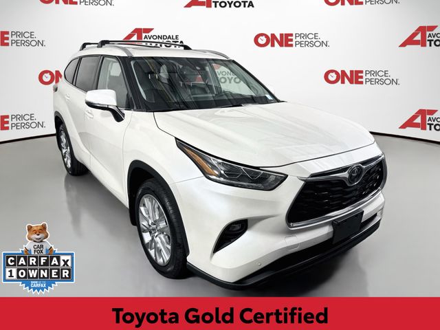 White (Blizzard Pearl) 2021 Toyota Highlander SUV / Crossover Front-Wheel Drive 8-Speed Automatic