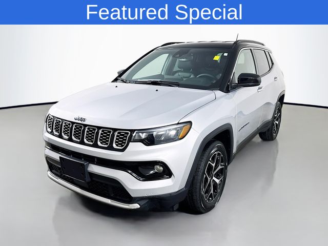 Silver Zynith Metallic Clearcoat 2025 Jeep Compass SUV / Crossover Four-Wheel Drive 8-Speed Automatic