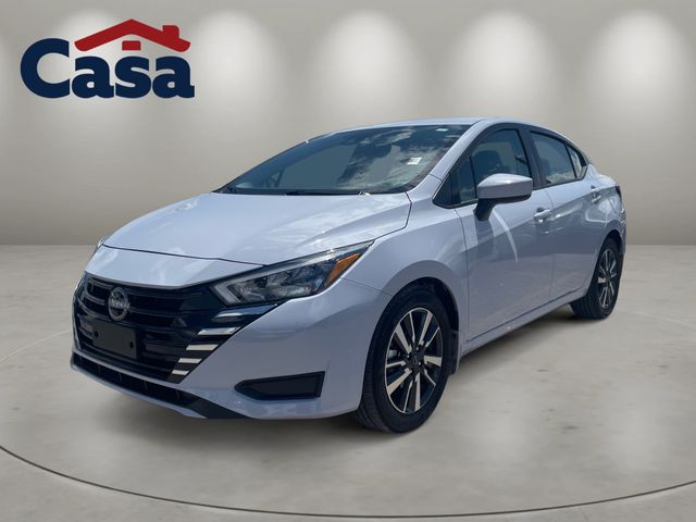 Gray Sky Pearl 2025 Nissan Versa Sedan Front-Wheel Drive Continuously Variable Transmission