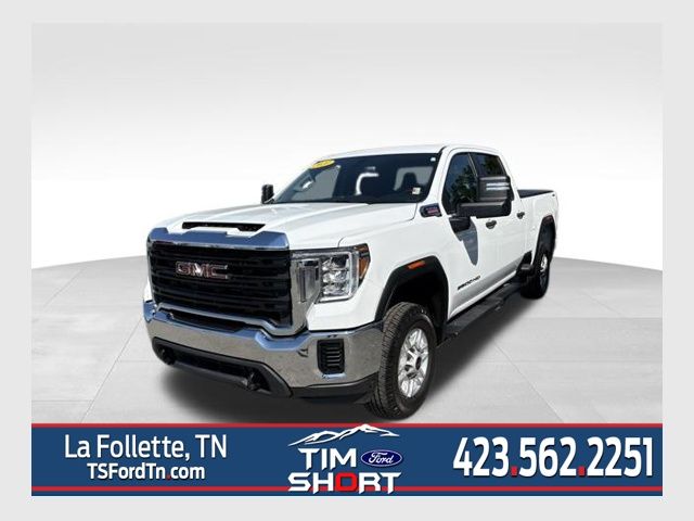 Summit White 2021 GMC Sierra 2500HD Base Crew Cab 4WD Pickup Truck Four-Wheel Drive Automatic