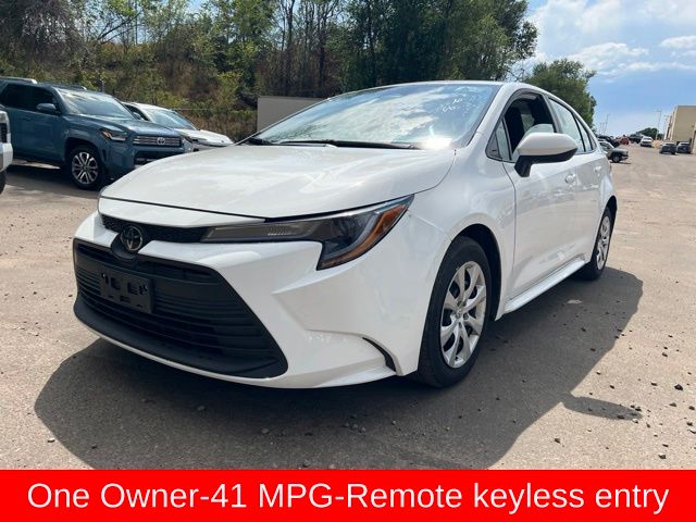 Ice 2025 Toyota Corolla Sedan Front-Wheel Drive Continuously Variable Transmission