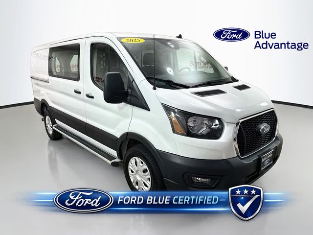Oxford White 2025 Ford Transit Cargo Van Rear-Wheel Drive 