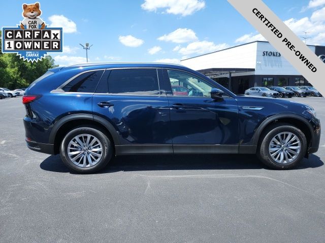2025 Mazda CX-90 3.3 Turbo Preferred Blue at Stokes Mazda