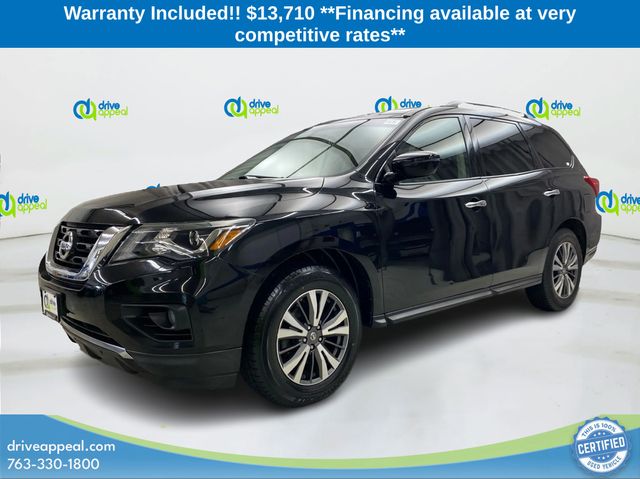 Gray (Magnetic Black Metallic) 2017 Nissan Pathfinder SV 4WD SUV / Crossover Four-Wheel Drive Continuously Variable Transmission