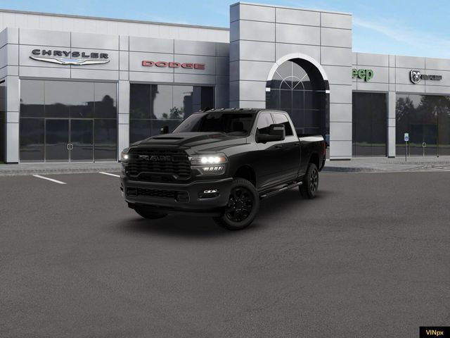 Diamond Black Crystal Pearlcoat 2026 RAM 2500 Tradesman Crew Cab 4WD Pickup Truck Four-Wheel Drive 8-Speed Automatic