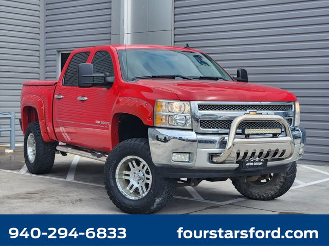 Victory Red 2012 Chevrolet Silverado 1500 Pickup Truck Four-Wheel Drive 6-Speed Automatic Overdrive