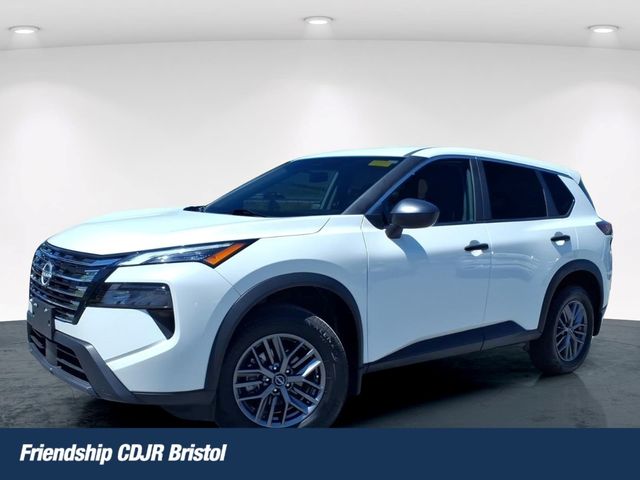 Glacier White 2024 Nissan Rogue SUV / Crossover Front-Wheel Drive Continuously Variable Transmission