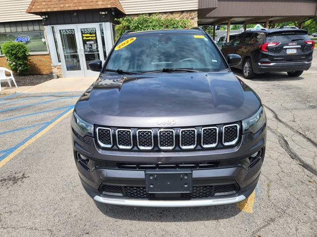 2024 Jeep Compass Limited - Baltic Gray Metallic Clearcoat exterior view 8