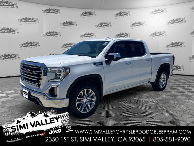 White 2021 GMC Sierra 1500 Pickup Truck Four-Wheel Drive Automatic