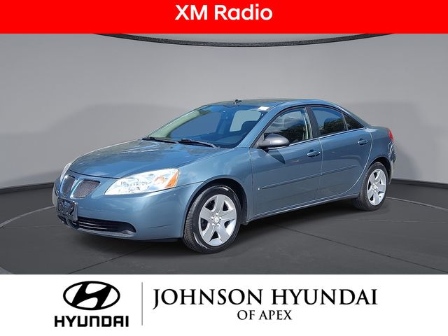 Silver Green Metallic 2009 Pontiac G6 Sedan Front-Wheel Drive 4-Speed Automatic Overdrive