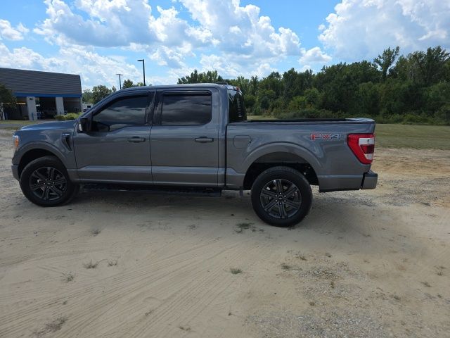 Used 2023 Carbonized Gray Metallic Ford Lariat image 2