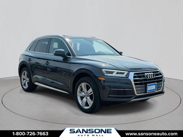 Gray Metallic 2019 Audi Q5 SUV / Crossover All-Wheel Drive 7-Speed Automatic