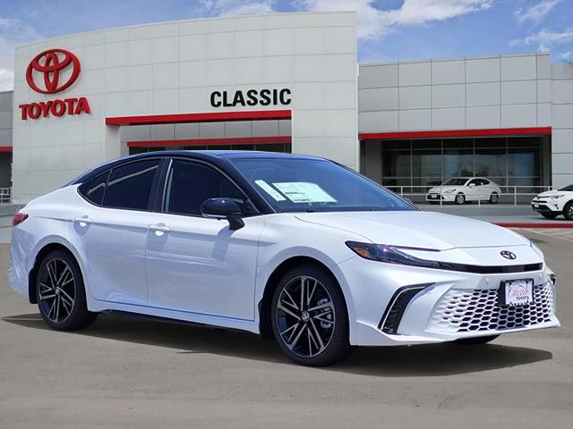Midnight Black Metallic 2026 Toyota Camry Sedan Front-Wheel Drive Continuously Variable Transmission